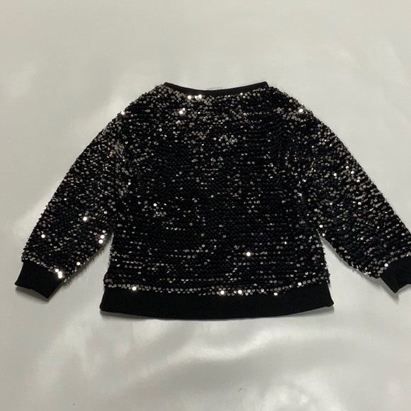 Girls mirrored sequin top, size 7 - Picture 2 of 4